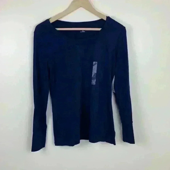 a.n.a Tops - 🆕nwt ana long sleeve round neck tee size XS